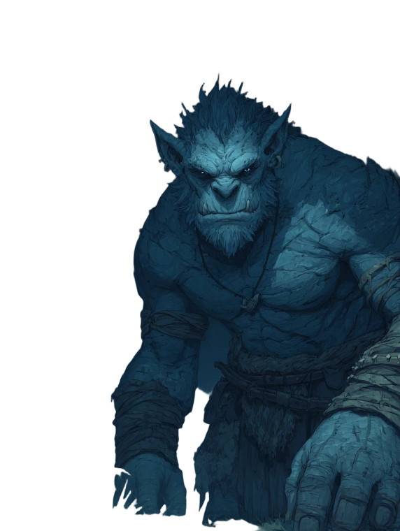 Dark Fantasy Troll Vinyl Car Decal Sticker – Waterproof & UV-Resistant 8.213333333333333"