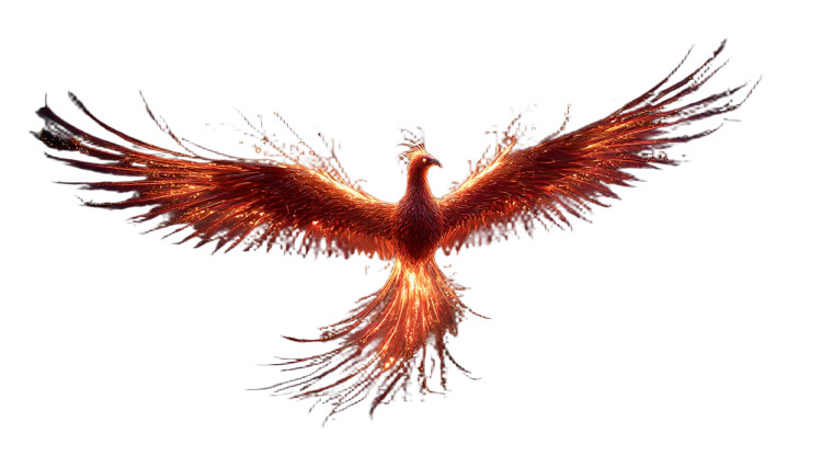 Phoenix V5 Vinyl Car Decal Sticker – Waterproof & UV-Resistant 5.4