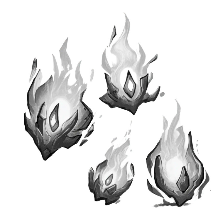 Saint Aura Flames Vinyl Car Decal Sticker – Waterproof & UV-Resistant 3.4133333333333336"