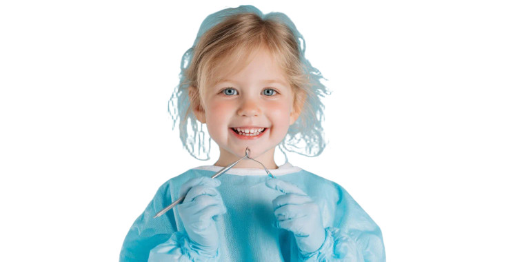 Smiling Dental Patient V5 Vinyl Car Decal Sticker – Waterproof & UV-Resistant 2.56"