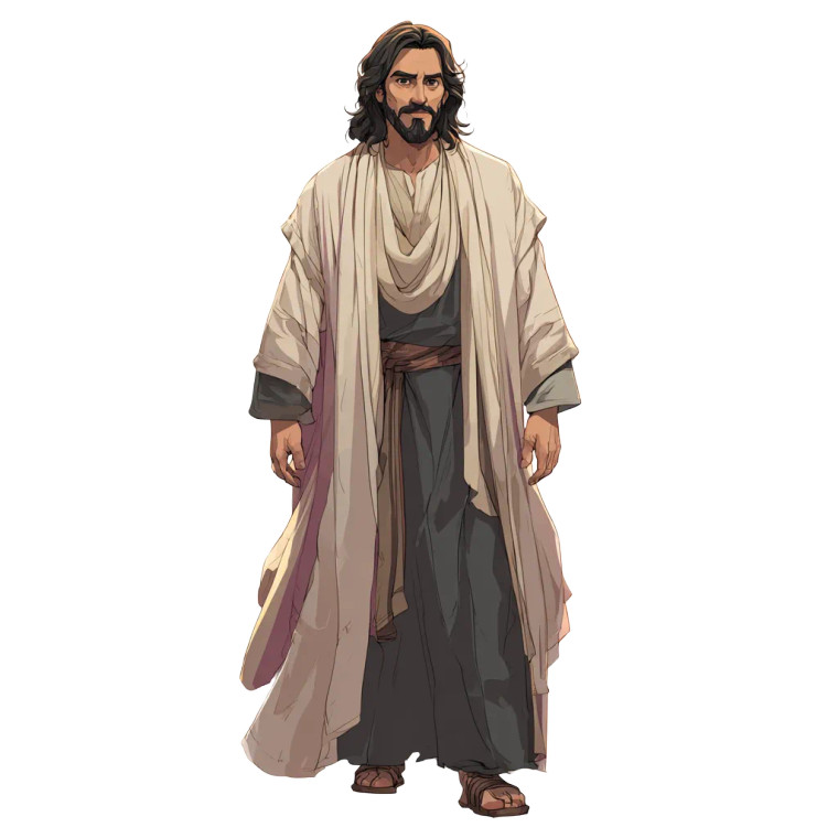 Biblical Jesus Representation Vinyl Car Decal Sticker – Waterproof & UV-Resistant 3.4133333333333336"