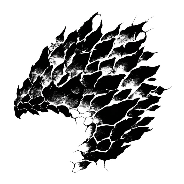 Dragon Scale Flake Vinyl Car Decal Sticker – Waterproof & UV-Resistant 3.4133333333333336"