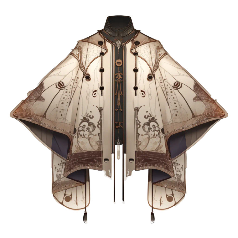 Ancient Moth Cloak Vinyl Car Decal Sticker – Waterproof & UV-Resistant 6.826666666666667"