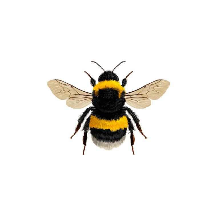 Bumble Bee Vinyl Car Decal Sticker – Waterproof & UV-Resistant 6.826666666666667"