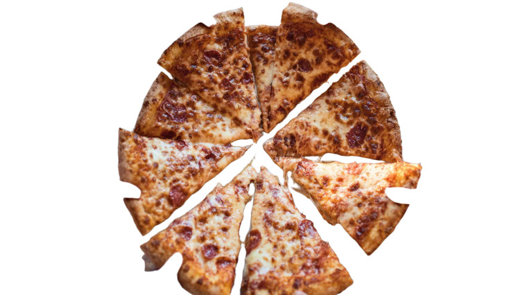Pizza Reach Vinyl Car Decal Sticker – Waterproof & UV-Resistant 5.4