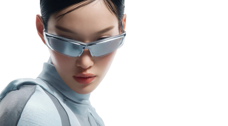 Korean Woman Sunglasses V2 Vinyl Car Decal Sticker – Waterproof & UV-Resistant 2.72"
