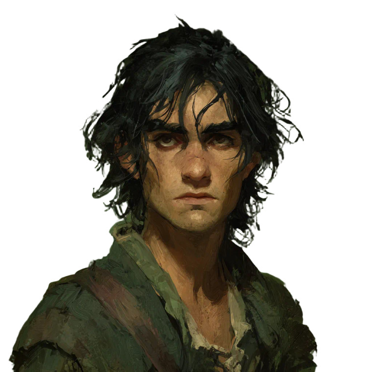 Half-Wood Elf Hunter Vinyl Car Decal Sticker – Waterproof & UV-Resistant 3.4133333333333336"