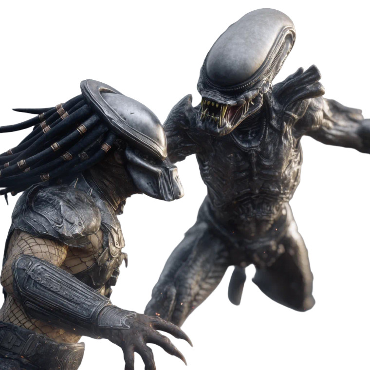 Predator Vs Alien Vinyl Car Decal Sticker – Waterproof & UV-Resistant 3.4133333333333336"