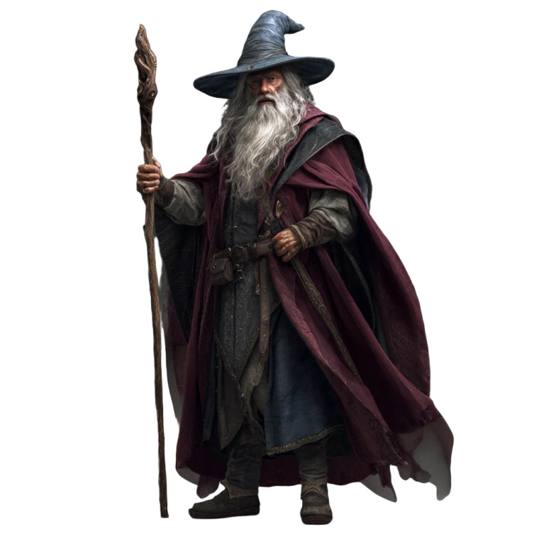 Wizard Portrait V4 Vinyl Car Decal Sticker – Waterproof & UV-Resistant 6.826666666666667"