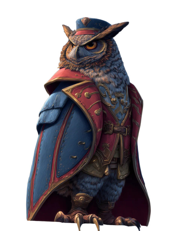 Owl Guard Vinyl Car Decal Sticker – Waterproof & UV-Resistant 8.213333333333333"