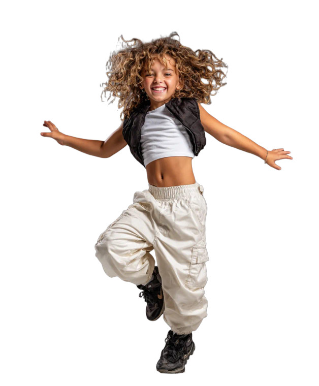 Dancing Child V5 Vinyl Car Decal Sticker – Waterproof & UV-Resistant 8.0"