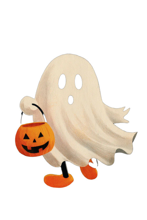 Cute Cartoon Ghost V3 Vinyl Car Decal Sticker – Waterproof & UV-Resistant 8.96"