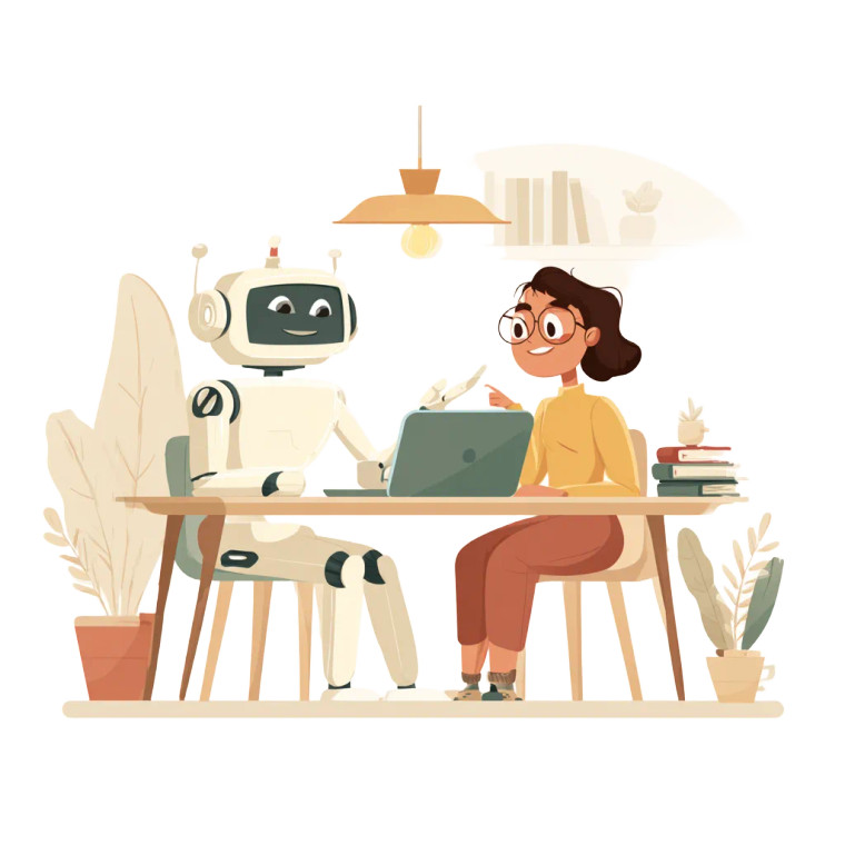 Teaching Robot V2 Vinyl Car Decal Sticker – Waterproof & UV-Resistant 6.826666666666667"