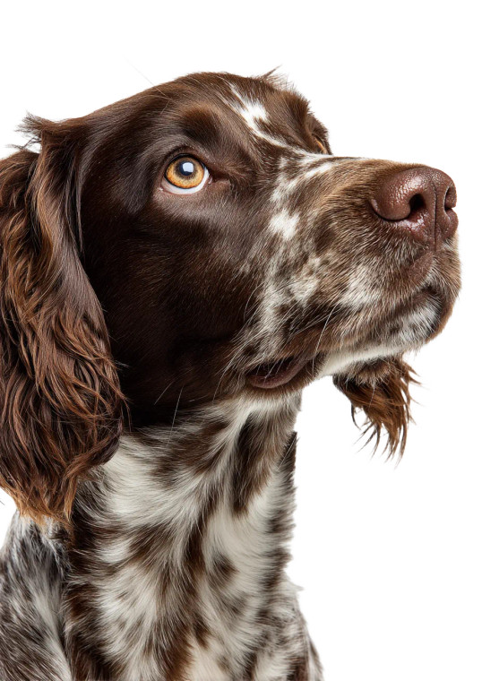 Working Cocker Portrait Vinyl Car Decal Sticker – Waterproof & UV-Resistant 4.373333333333333"