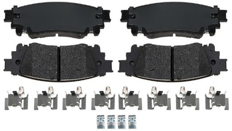 OEM Fitment Brake Pad Set|Noise Reduction|Ceramic Material|Includes Mounting Hardware|Raybestos Brakes