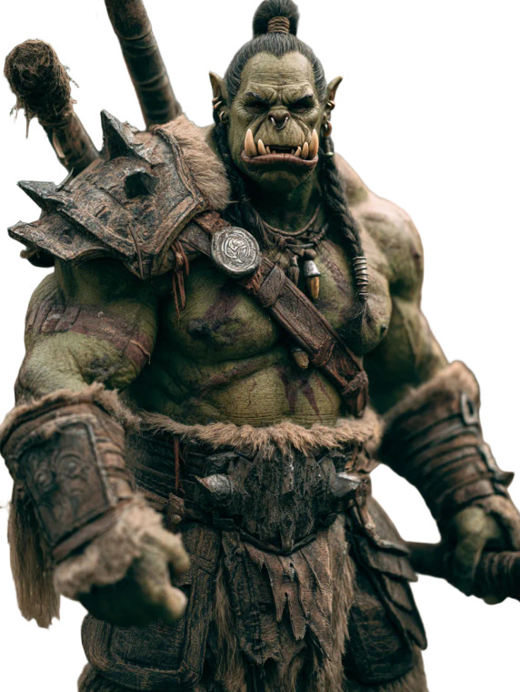 Proud Orc Warrior Vinyl Car Decal Sticker – Waterproof & UV-Resistant 8.213333333333333"