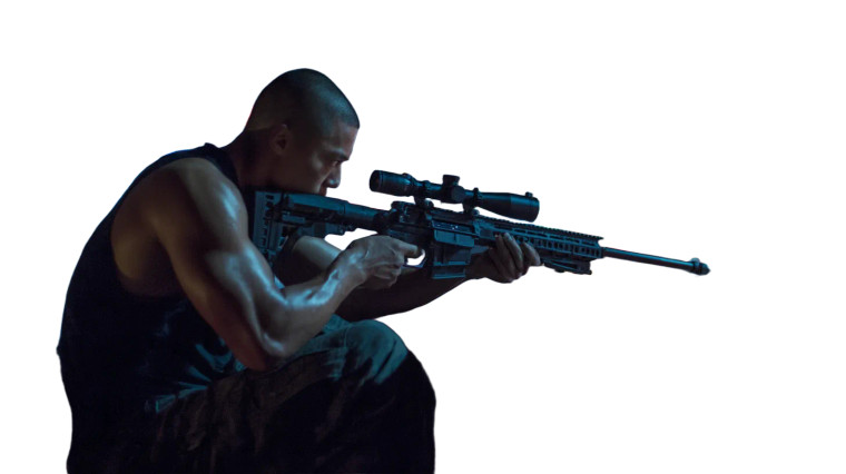 Sniper On Rooftop V2 Vinyl Car Decal Sticker – Waterproof & UV-Resistant 2.72"