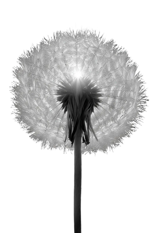Dandelion Seed Head V3 Vinyl Car Decal Sticker – Waterproof & UV-Resistant 4.4