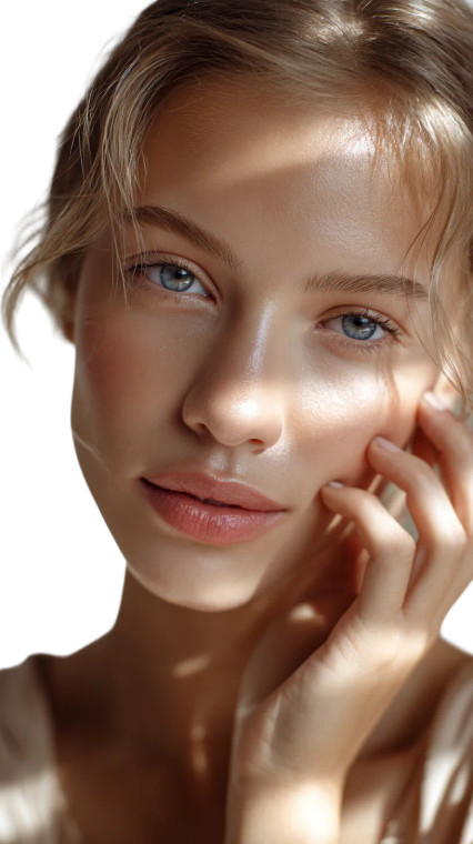 Glowing Beauty Portrait V9 Vinyl Car Decal Sticker – Waterproof & UV-Resistant 9.706666666666667"