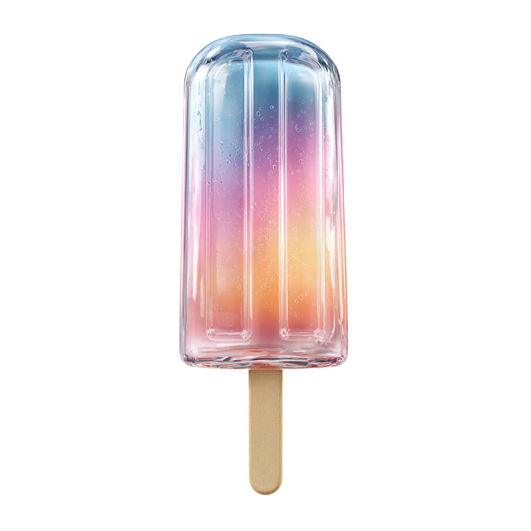 Hyper-Realistic Popsicle Vinyl Car Decal Sticker – Waterproof & UV-Resistant 6.826666666666667"