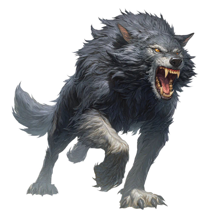 Snarling Wolf Icon Vinyl Car Decal Sticker – Waterproof & UV-Resistant 3.4133333333333336"