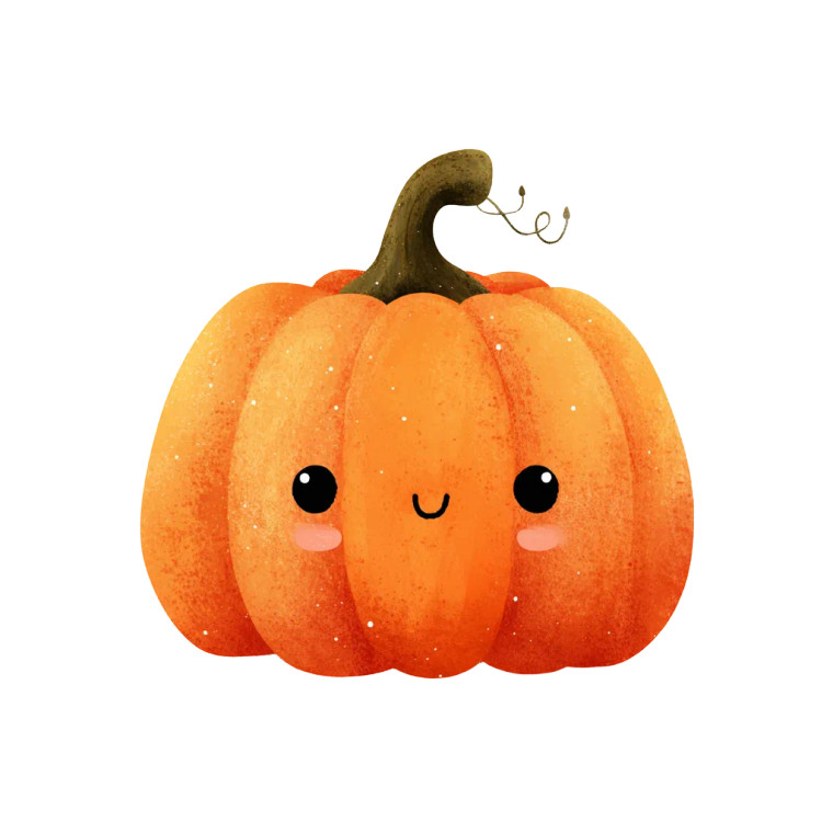 Cartoon Pumpkin V2 Vinyl Car Decal Sticker – Waterproof & UV-Resistant 6.826666666666667"