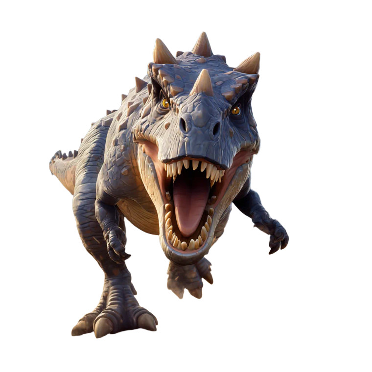 Charging Carnotaurus Vinyl Car Decal Sticker – Waterproof & UV-Resistant 6.826666666666667"