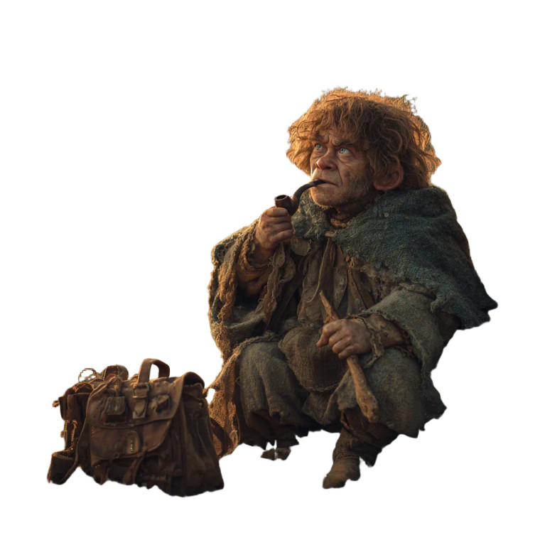 Mystical Halfling Seer Vinyl Car Decal Sticker – Waterproof & UV-Resistant 6.826666666666667"
