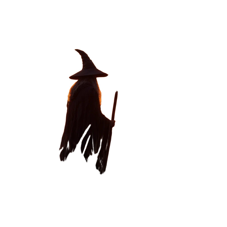 Dark Wizard Walking Vinyl Car Decal Sticker – Waterproof & UV-Resistant 3.4133333333333336"