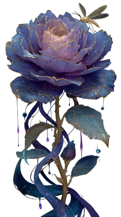 Neon Cyberpunk Rose Vinyl Car Decal Sticker – Waterproof & UV-Resistant 9.706666666666667"