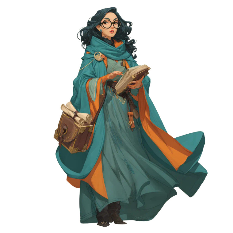 Elven Mage V5 Vinyl Car Decal Sticker – Waterproof & UV-Resistant 3.4133333333333336"