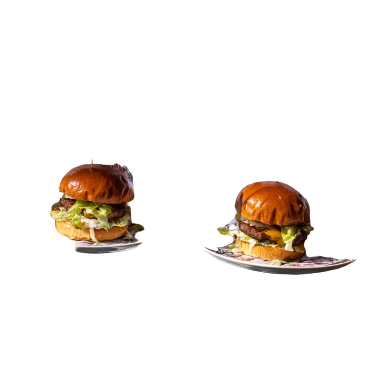 Burger Server Vinyl Car Decal Sticker – Waterproof & UV-Resistant 6.826666666666667"