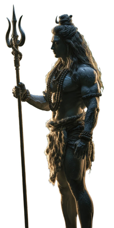Lord Shiva V6 Vinyl Car Decal Sticker – Waterproof & UV-Resistant 5.12"