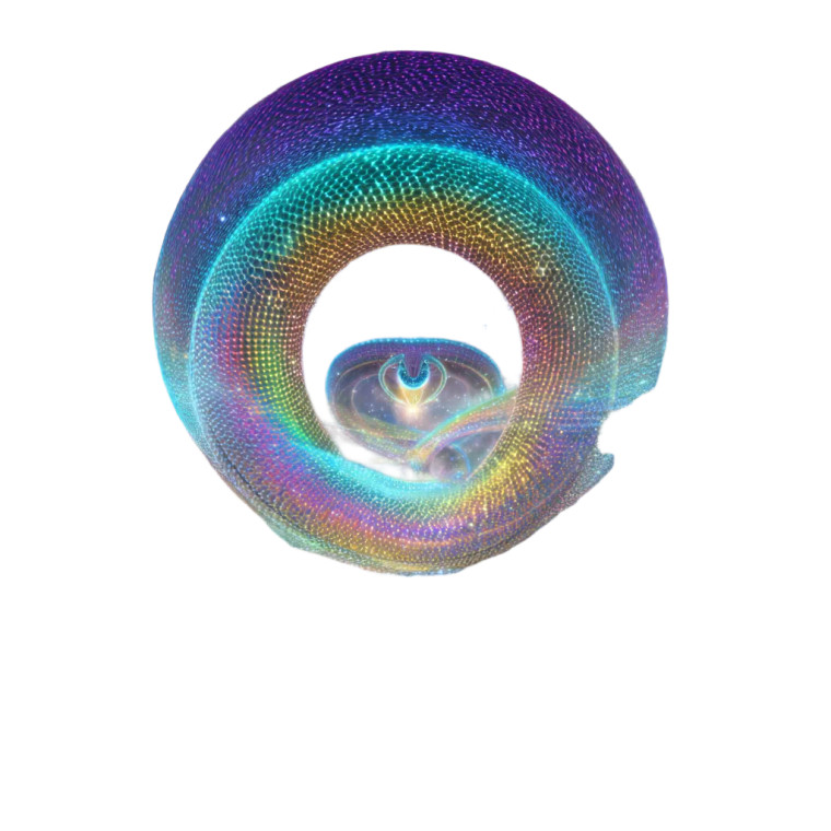 Rainbow Serpent Force Vinyl Car Decal Sticker – Waterproof & UV-Resistant 3.4133333333333336"