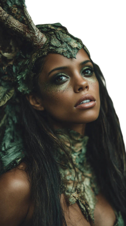 Enchanted Forest Nymph Vinyl Car Decal Sticker – Waterproof & UV-Resistant 9.706666666666667"