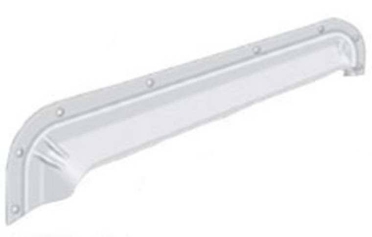 Protect Doors and Windows | Aluminum Drip Rail | 27-inch Length