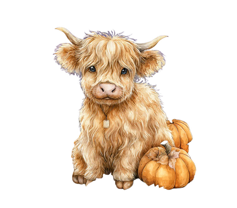 Whimsical Halloween Cow Vinyl Car Decal Sticker – Waterproof & UV-Resistant 6.826666666666667"