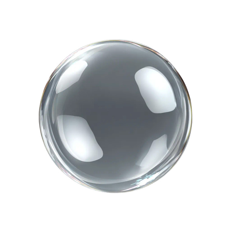 Soap Bubble V5 Vinyl Car Decal Sticker – Waterproof & UV-Resistant 3.4133333333333336"