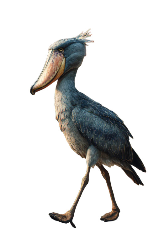 Graceful Shoebill Stork V2 Vinyl Car Decal Sticker – Waterproof & UV-Resistant 4.4