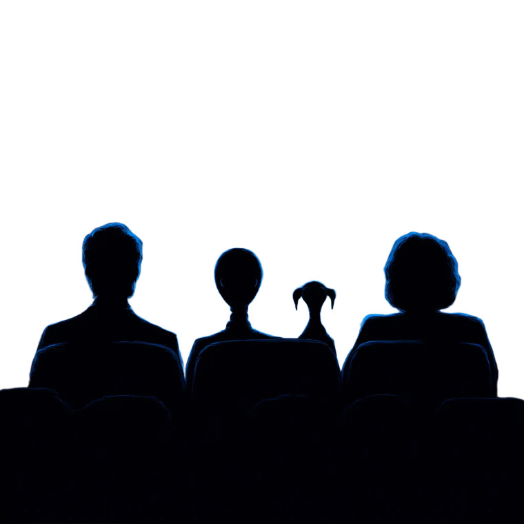 Theater Silhouettes Vinyl Car Decal Sticker – Waterproof & UV-Resistant 3.4133333333333336"