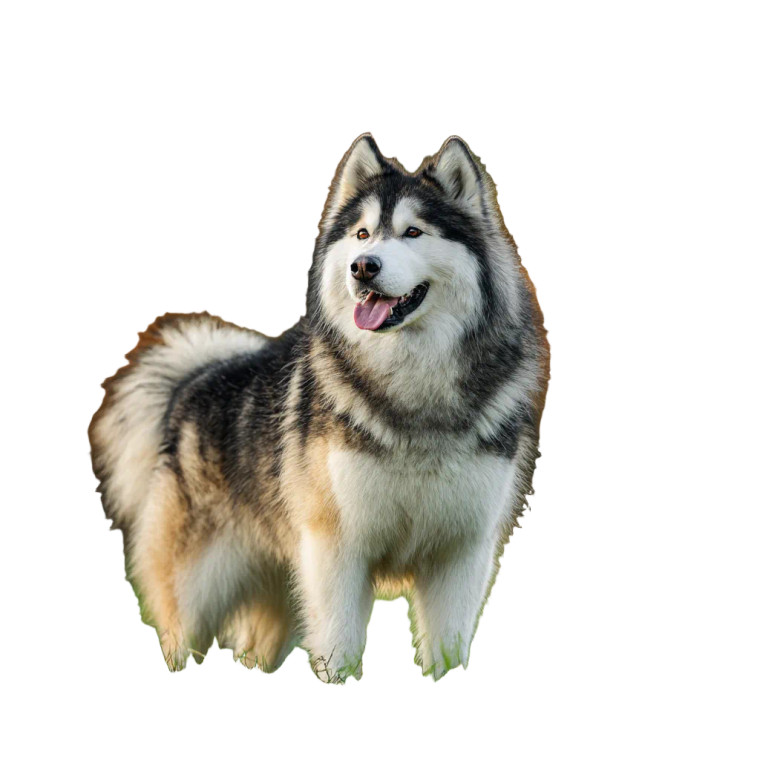 Autumn Malamute Vinyl Car Decal Sticker – Waterproof & UV-Resistant 6.826666666666667"