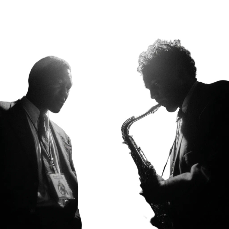 Jazz Musicians Backstage Vinyl Car Decal Sticker – Waterproof & UV-Resistant 3.4133333333333336"