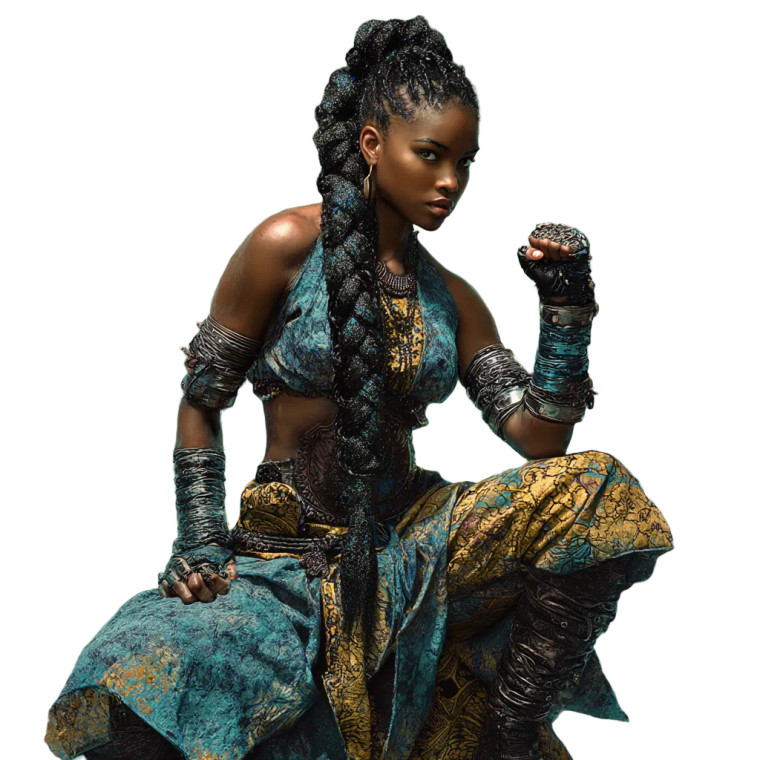 African Warrior Princess V2 Vinyl Car Decal Sticker – Waterproof & UV-Resistant 3.4133333333333336" African Warrior Princess V2 Vinyl Car Decal Sticker – Waterproof & UV-Resistant 3.4133333333333336"