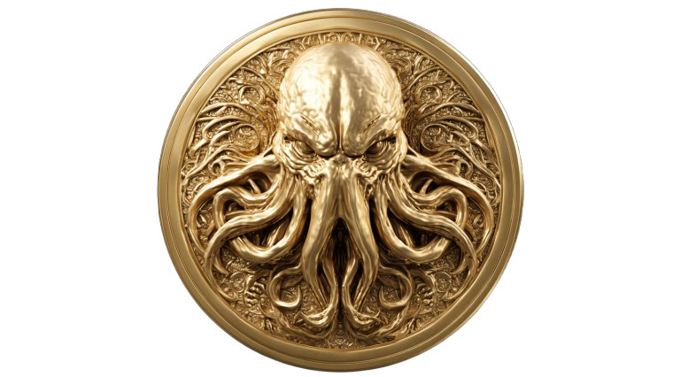 Gold Coin Icon V3 Vinyl Car Decal Sticker – Waterproof & UV-Resistant 5.4
