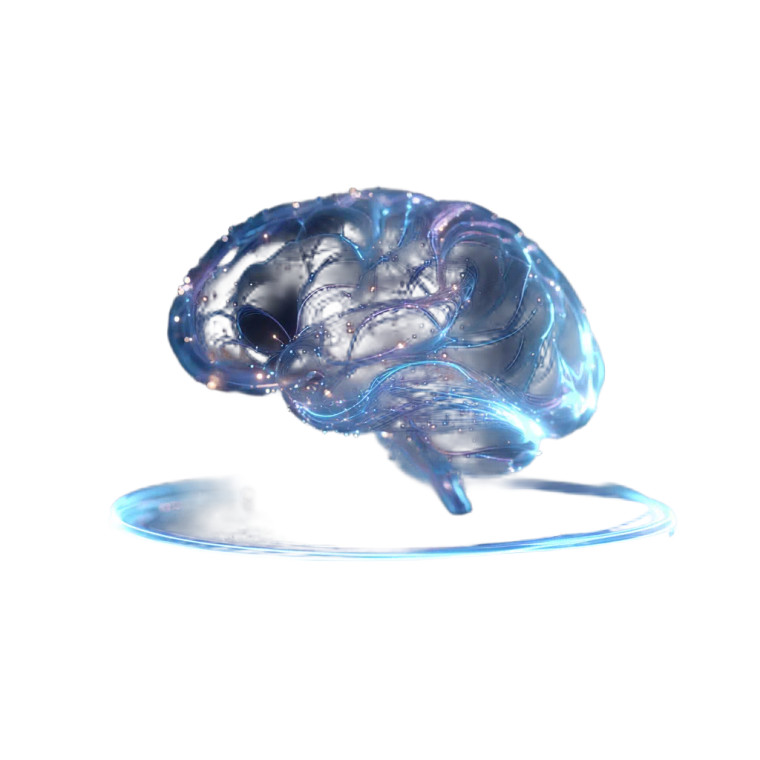 Electric Brain Render Vinyl Car Decal Sticker – Waterproof & UV-Resistant 6.826666666666667"