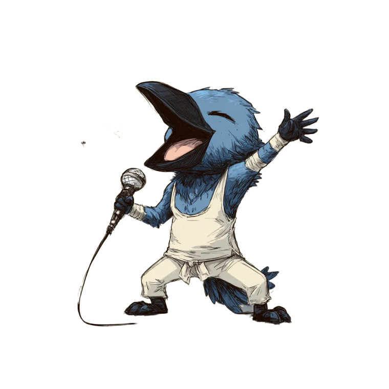 Rockstar Kenku Vinyl Car Decal Sticker – Waterproof & UV-Resistant 6.826666666666667"