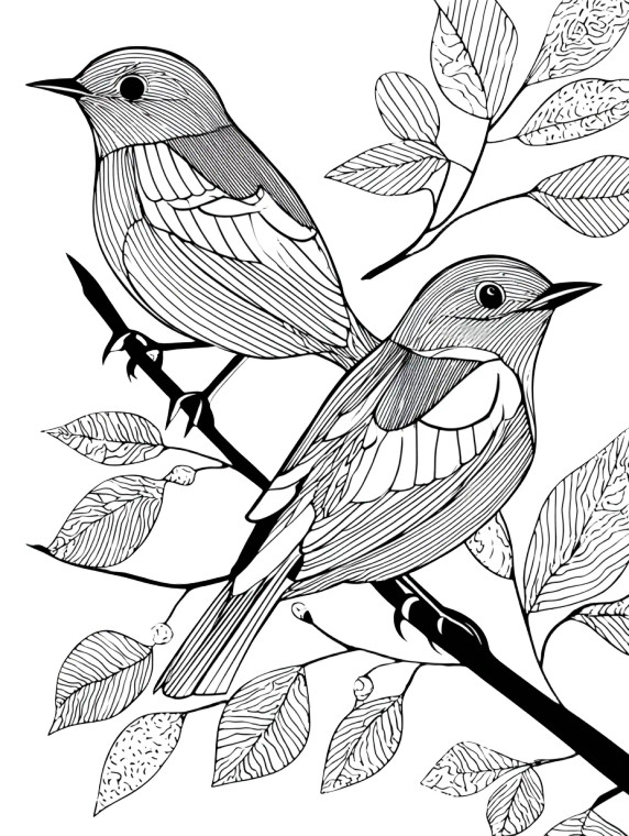 Robin Mandala Drawing Vinyl Car Decal Sticker – Waterproof & UV-Resistant 4.1066666666666665"
