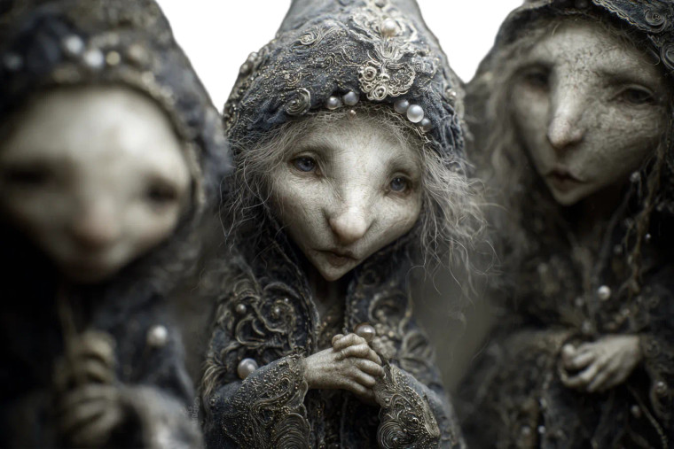 Creepy Cute Gnomes Vinyl Car Decal Sticker – Waterproof & UV-Resistant 2.986666666666667"