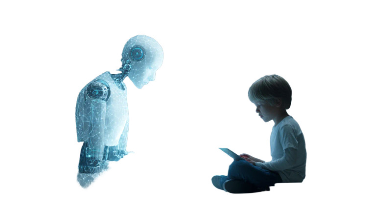 Ai Assistant Interaction Vinyl Car Decal Sticker – Waterproof & UV-Resistant 2.72"