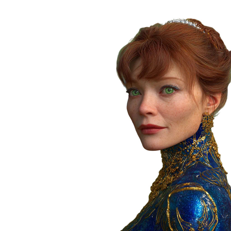 Galactic Empress V2 Vinyl Car Decal Sticker – Waterproof & UV-Resistant 3.4133333333333336"